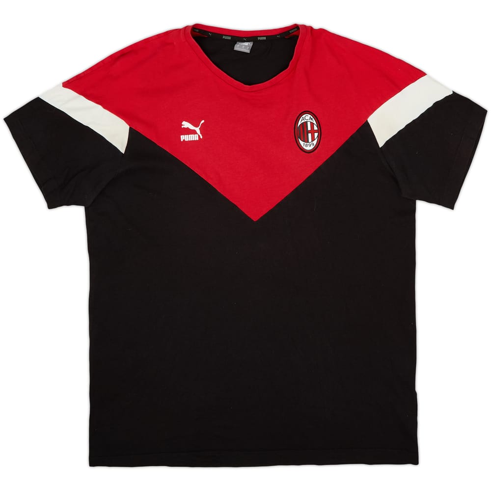 2019-20 AC Milan adidas Cotton Tee - 7/10 - (XL)