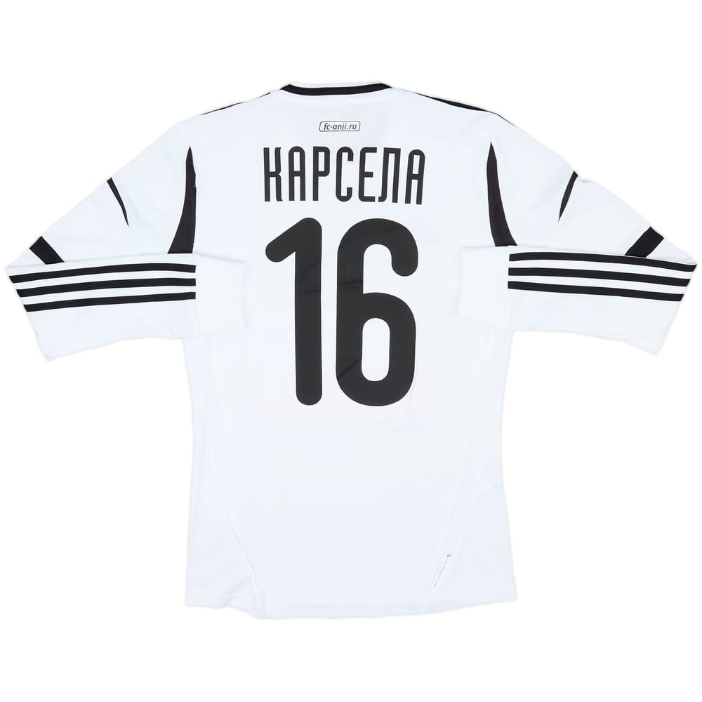 2012-13 Anzhi Makhachkala Third L/S Shirt Carcela #16 (S)