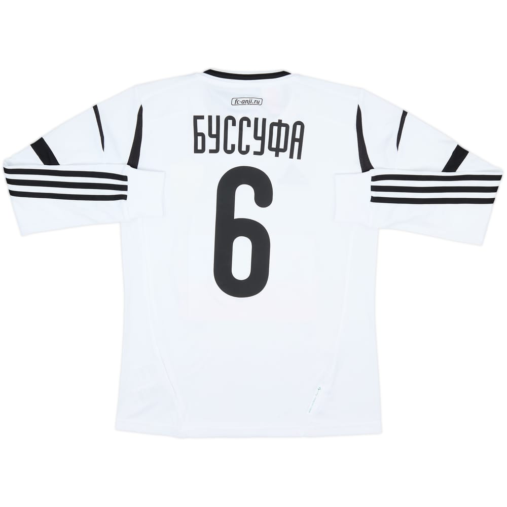 2012-13 Anzhi Makhachkala Third L/S Shirt Boussoufa #6 (XS)