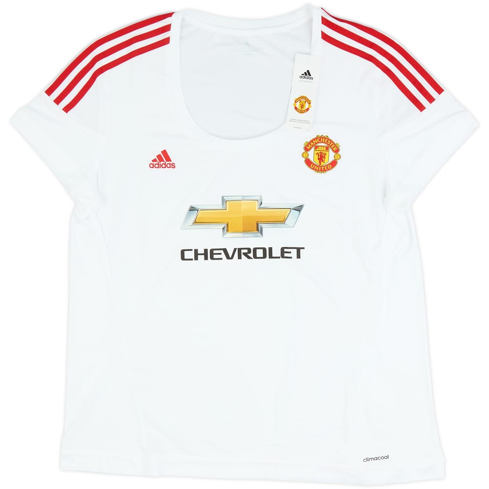 2015-16 Manchester United Away Shirt (Women's XXL)