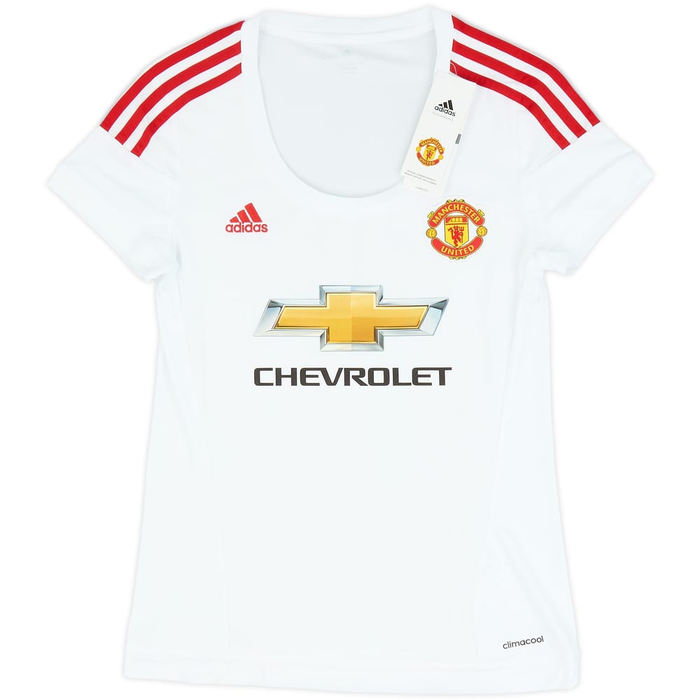 2015-16 Manchester United Away Shirt (Women's S)