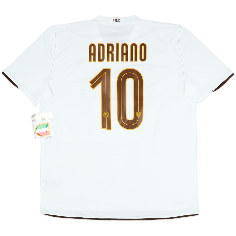 2008-09 Inter Milan Away Shirt Adriano #10 (XXL)