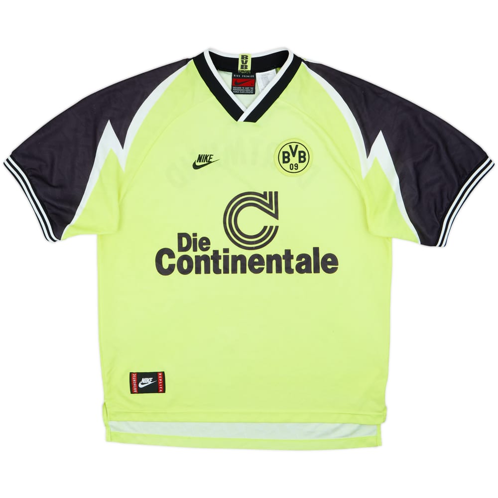 1995-96 Borussia Dortmund Home Shirt - 6/10 - (XL)