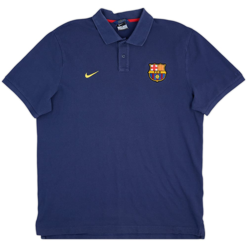 2013-14 Barcelona Nike Polo Shirt - 8/10 - (XL)