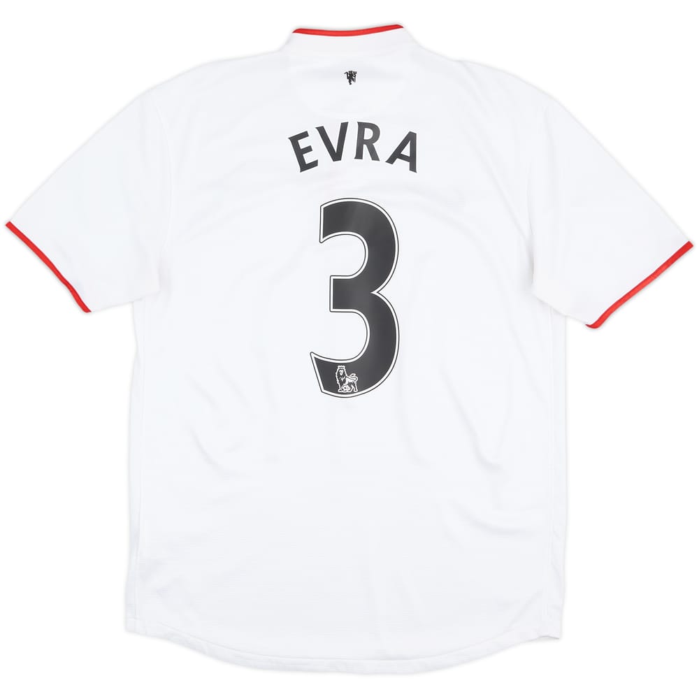 2012-14 Manchester United Away Shirt Evra #3 - 7/10 - (M)