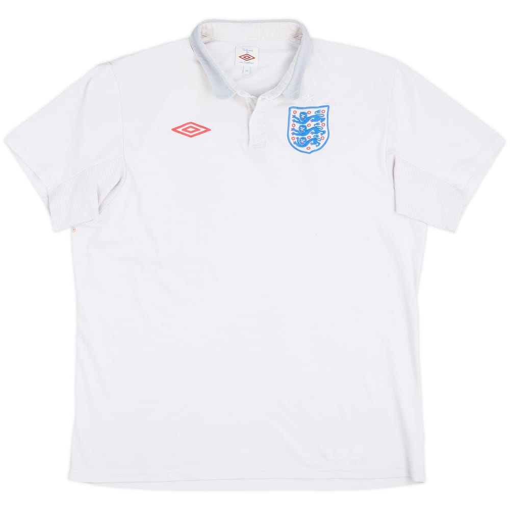 2009-10 England Home Shirt - 5/10 - (L)