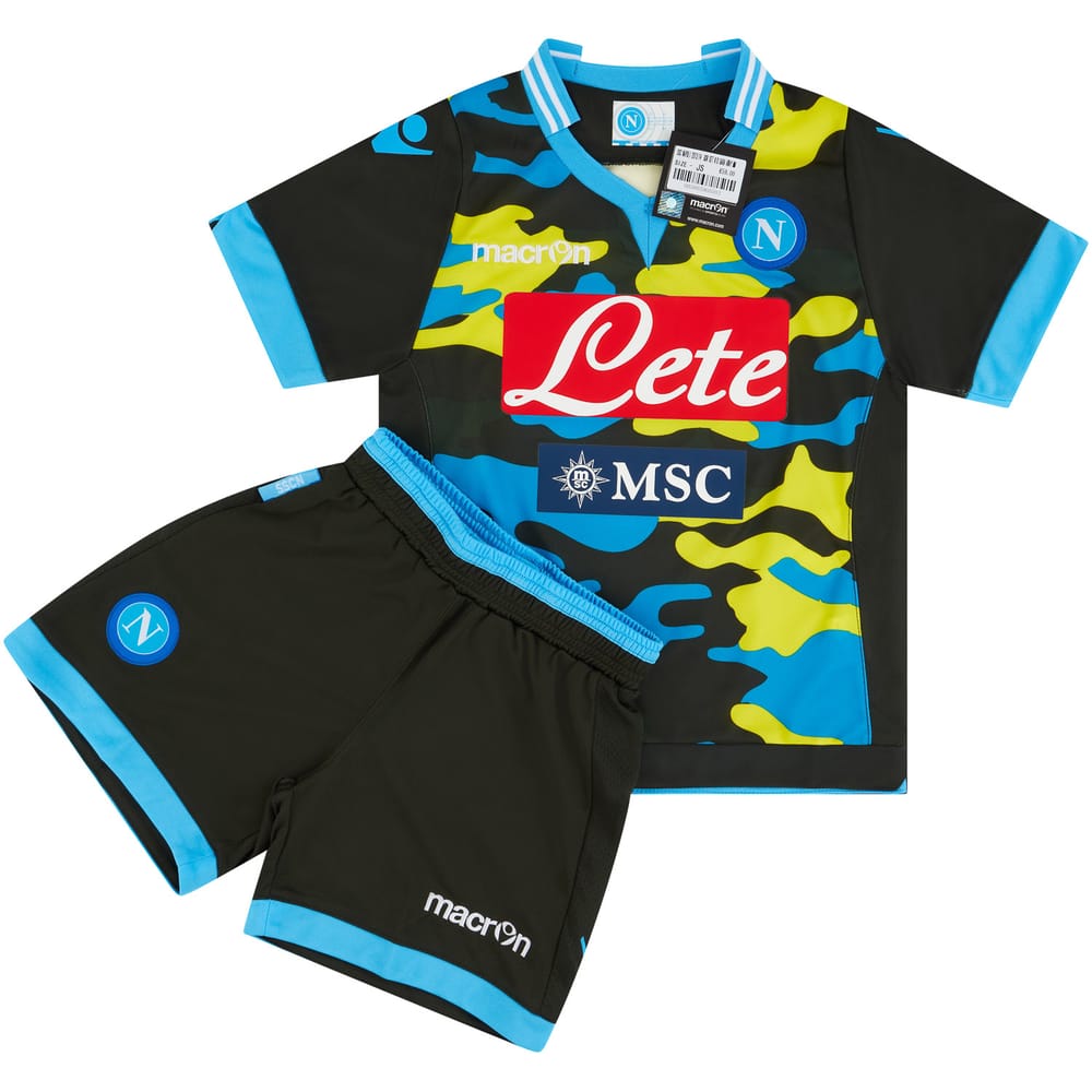 2013-14 Napoli Fourth Shirt & Shorts Kit - NEW - (KIDS)