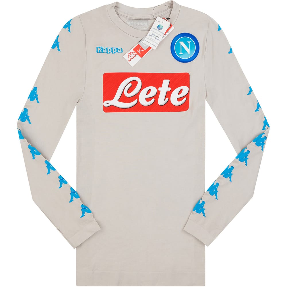 2016-17 Napoli Authentic Fourth European L/S Shirt