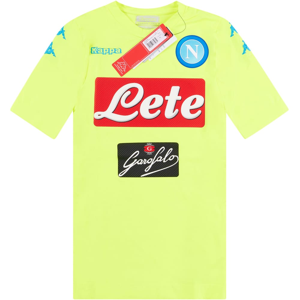 2016-17 Napoli Authentic GK Away S/S Shirt - NEW