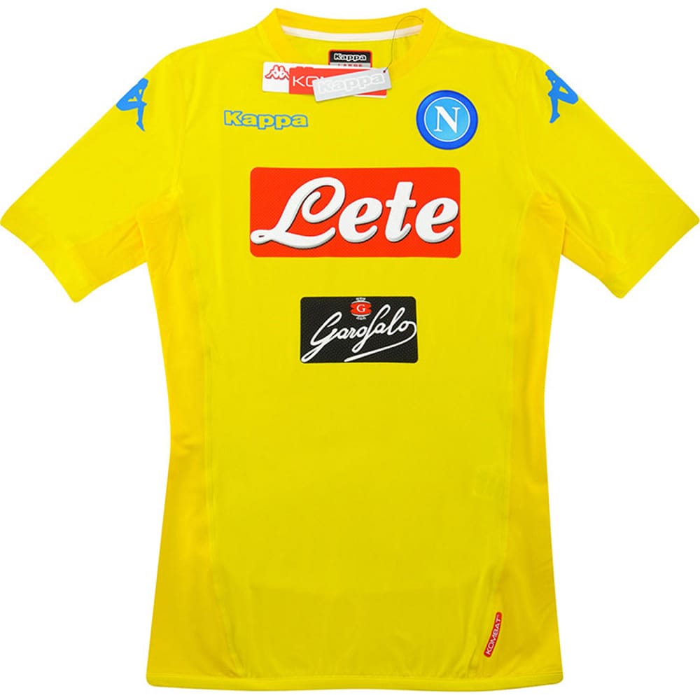2017-18 Napoli Authentic Away Shirt