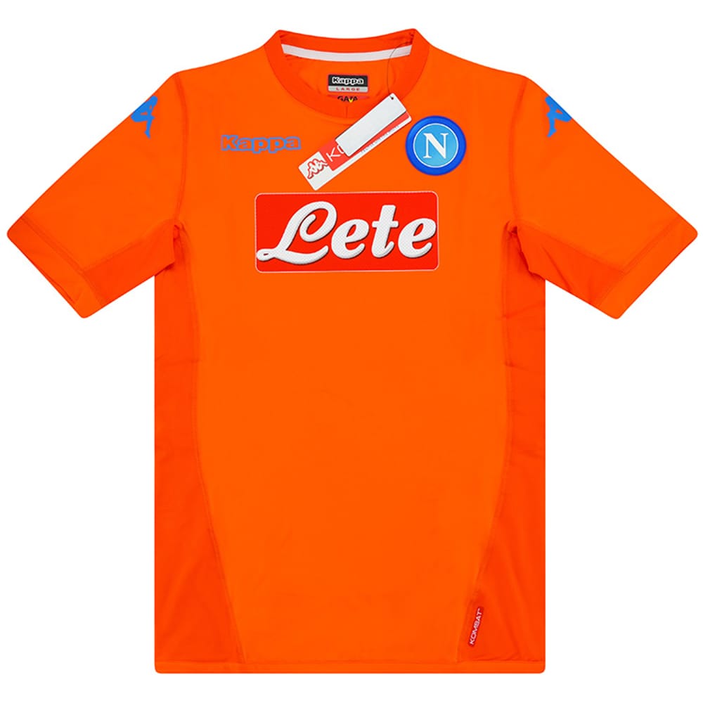 2017-18 Napoli Authentic GK Away European S/S Shirt