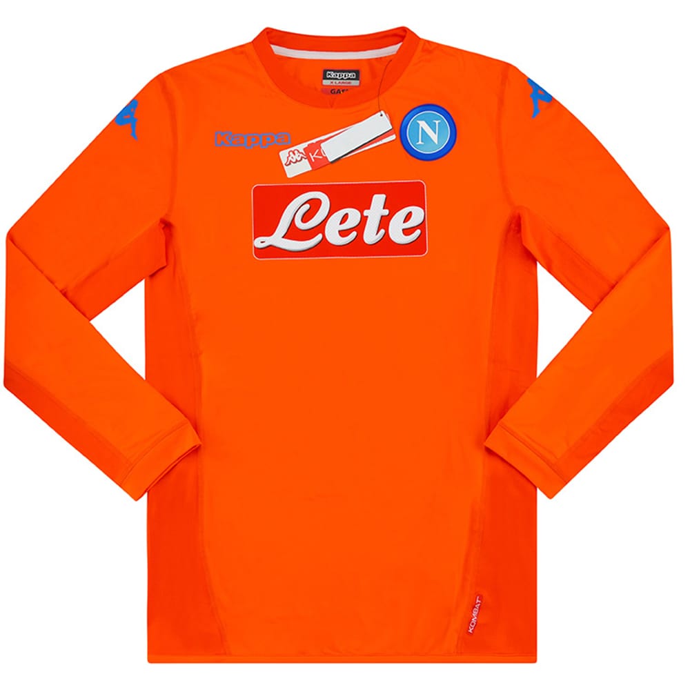2017-18 Napoli Authentic GK European Away Shirt (XL)