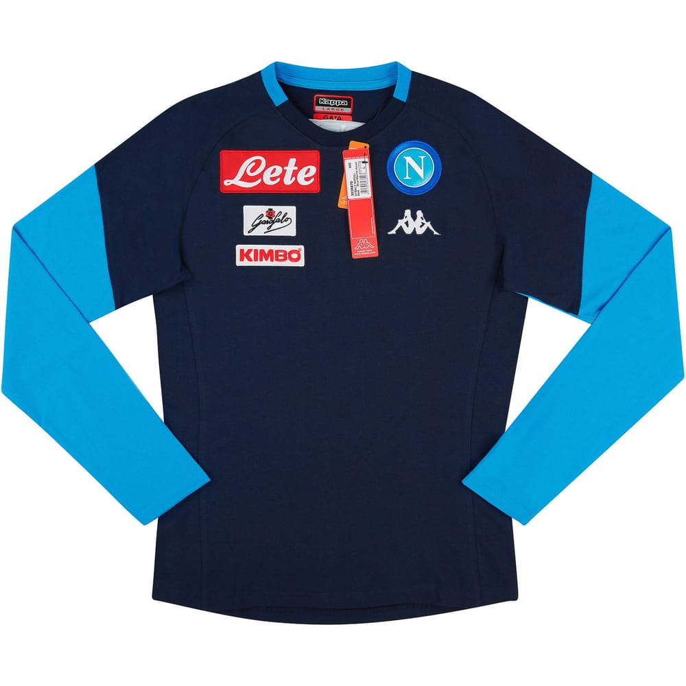 2017-18 Napoli Kappa Training L/S Tee - NEW