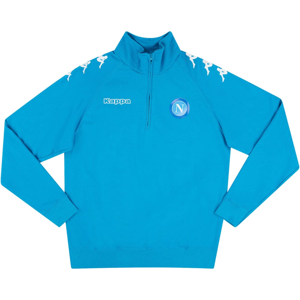 2017-18 Napoli Kappa Basic 1/2 Zip Training Top - NEW