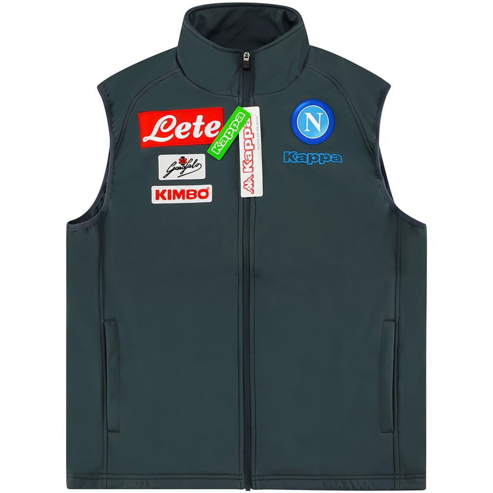2017-18 Napoli Kappa Training Gilet - NEW