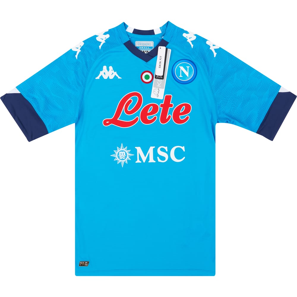 2020-21 Napoli Player Issue Home Shirt - NEW