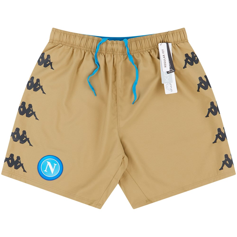 2020-21 Napoli Player Issue GK Shorts
