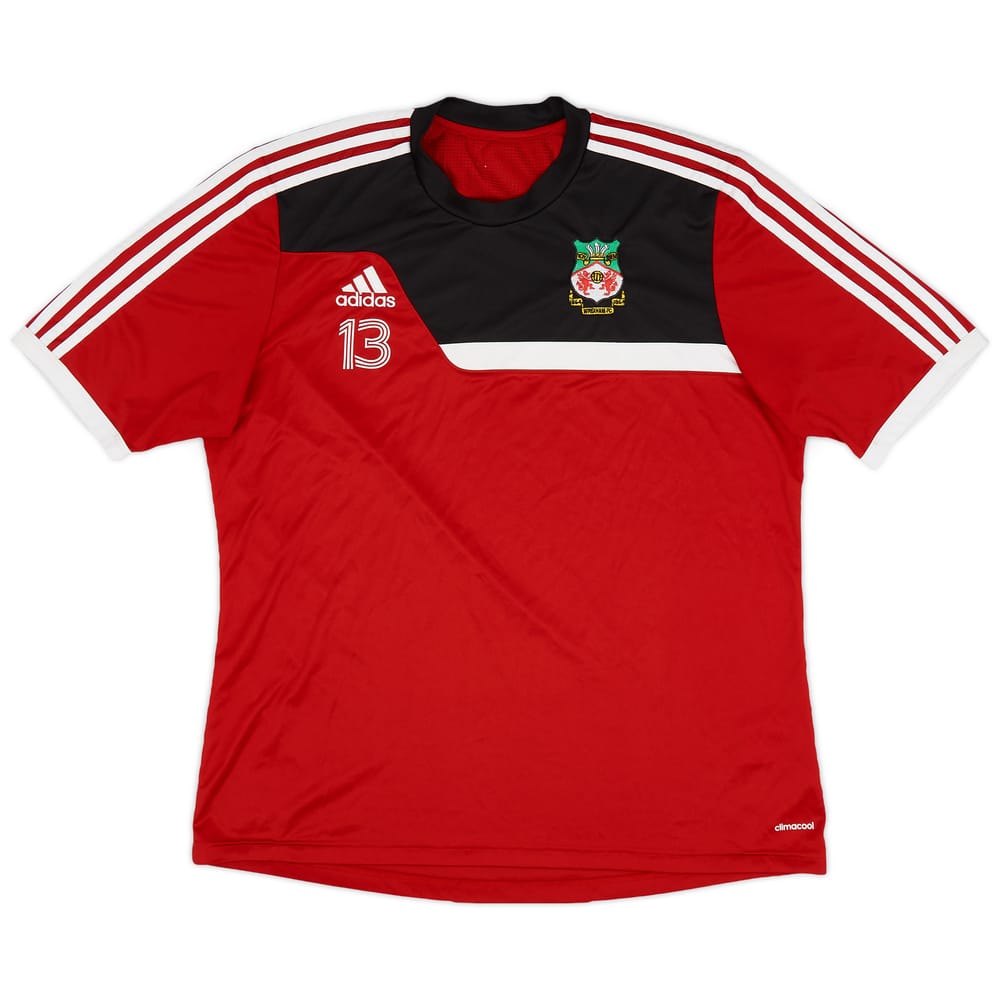 2013-14 Wrexham Player Issue adidas Training Shirt #13 - 9/10 - (XL)