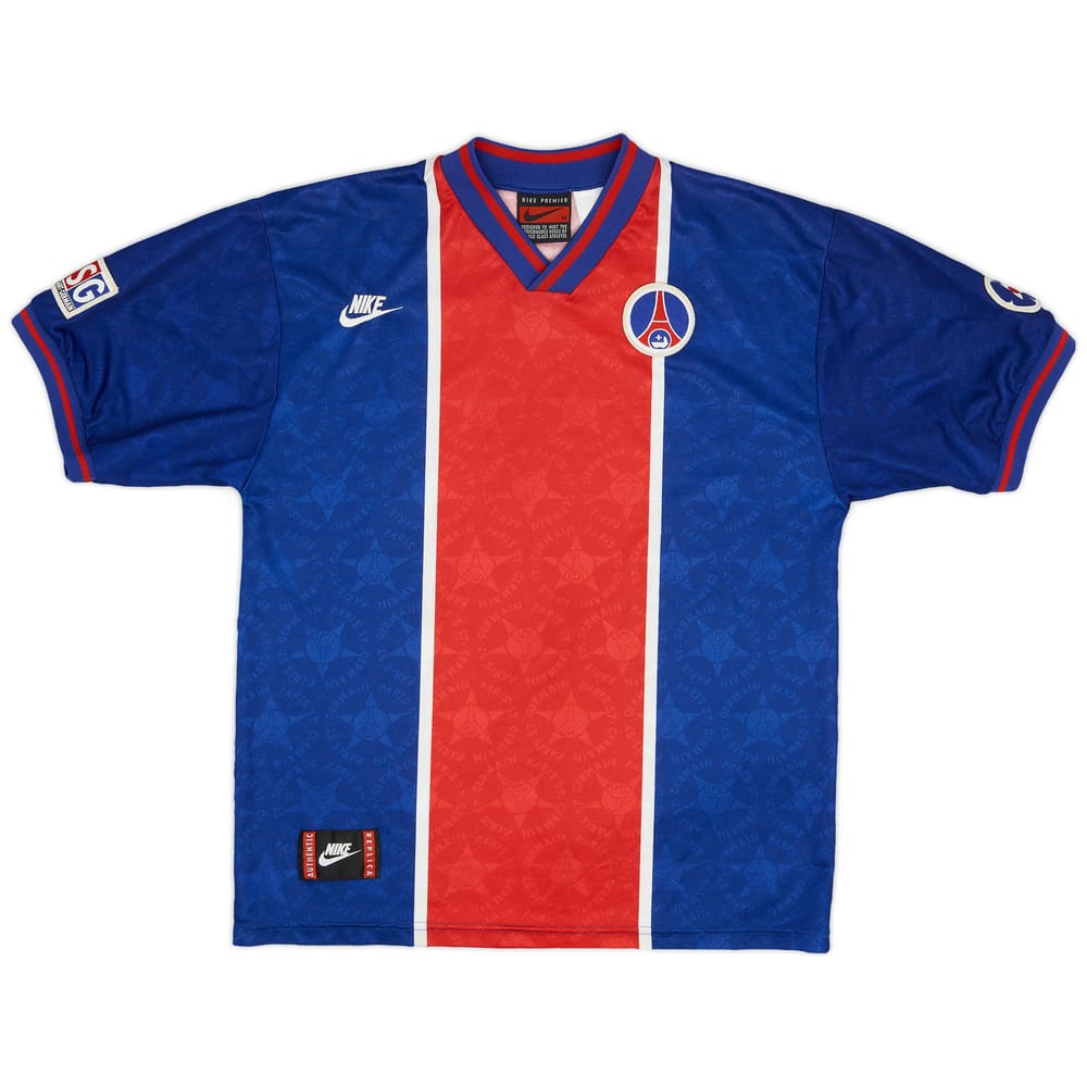 1995-96 Paris Saint-Germain Home Shirt - 8/10 - (M)