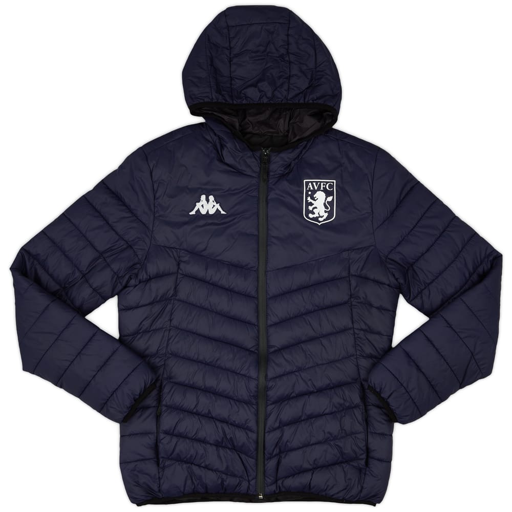2019-20 Aston Villa Kappa Padded Bench Coat - 8/10 - (M)