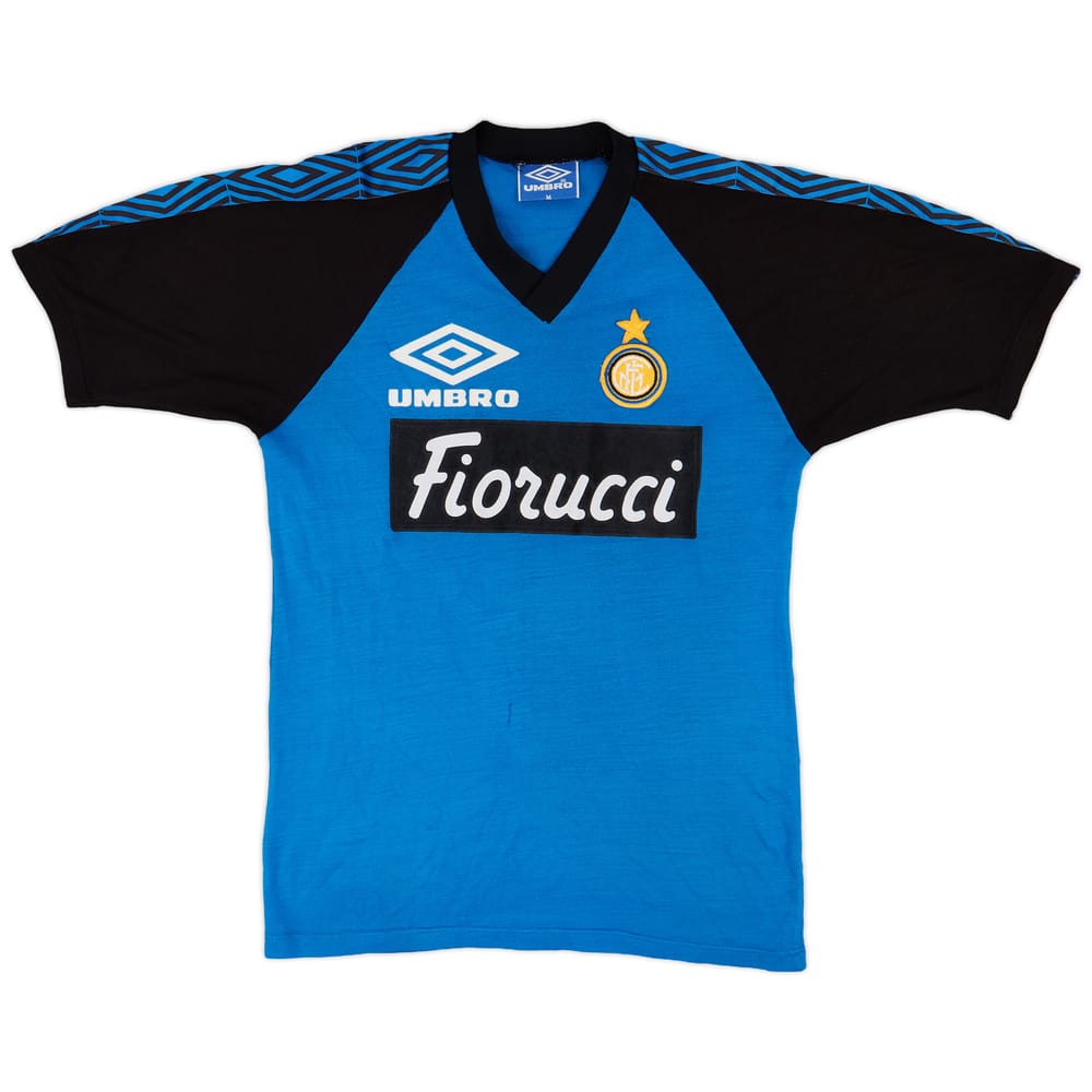 1992-94 Inter Milan Umbro Training Shirt #9 - 8/10 - (M)