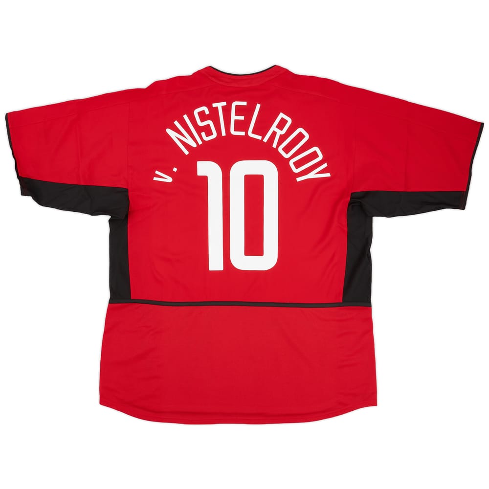 2002-04 Manchester United Home Shirt v.Nistelrooy #10 (XL)