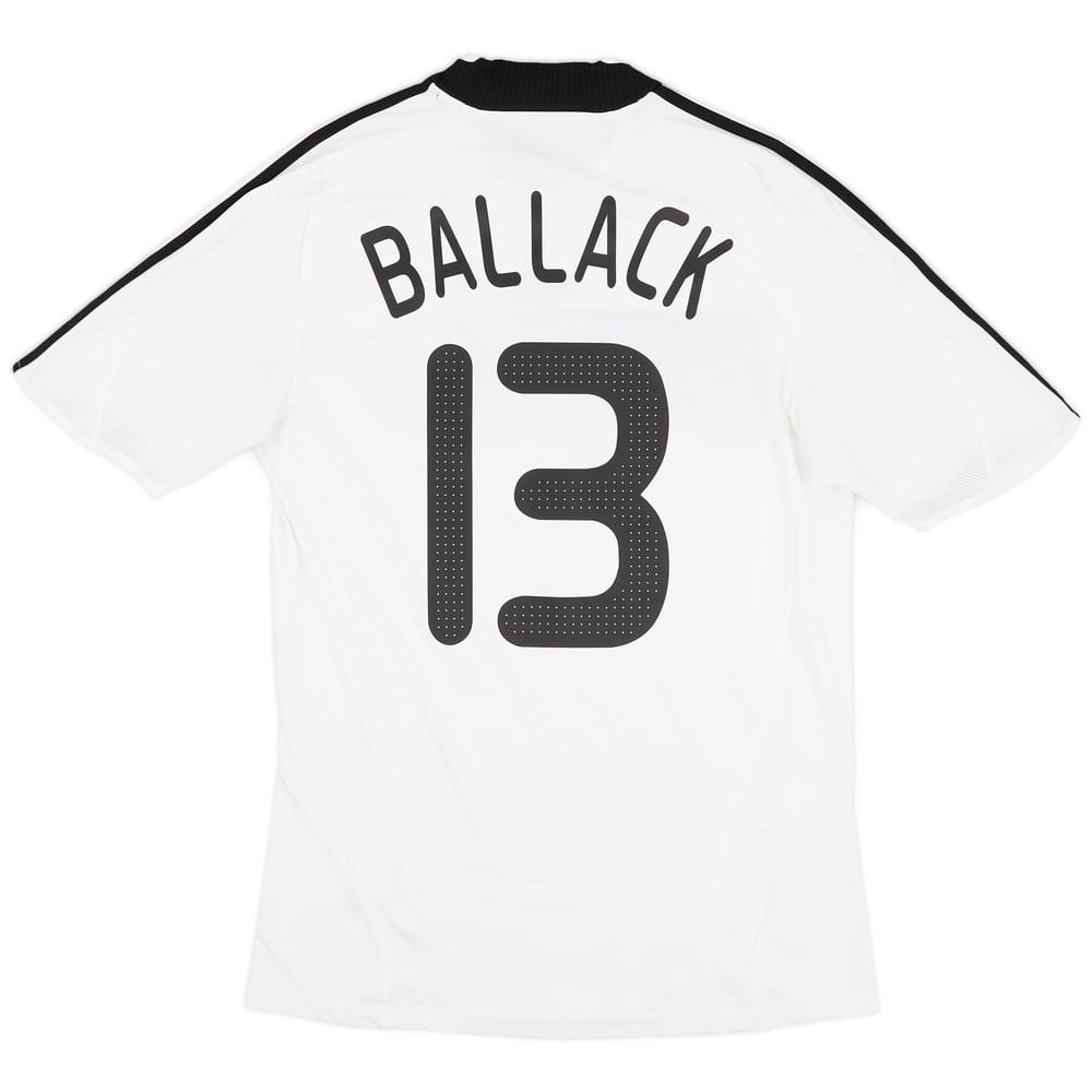 2008-09 Germany Home Shirt Ballack #13 - 7/10 - (M)