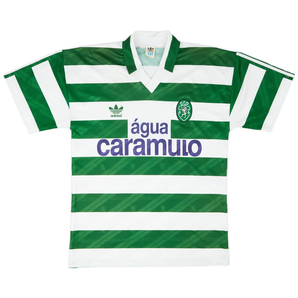 1992-93 Sporting CP Home Shirt - 9/10 - (M)