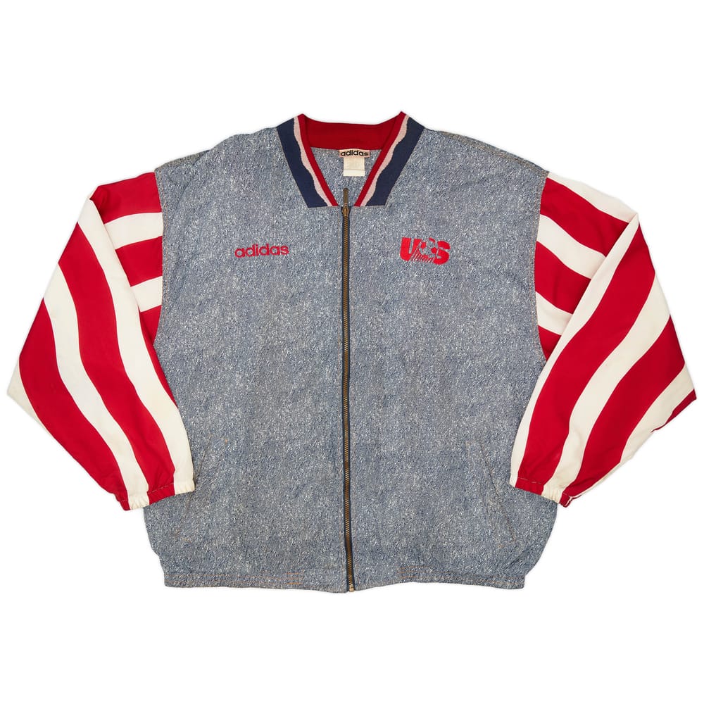 1994 USA adidas Bomber Jacket - 7/10 - (XL)