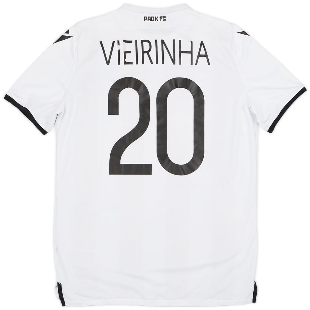 2019-20 PAOK Home Shirt Vieirinha #20 - 6/10 - (XL)