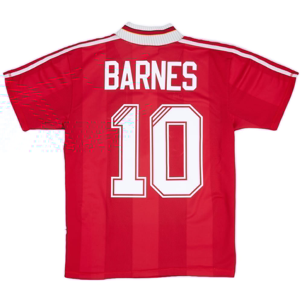 1995-96 Liverpool Home Shirt Barnes #10 - 6/10 - (S)