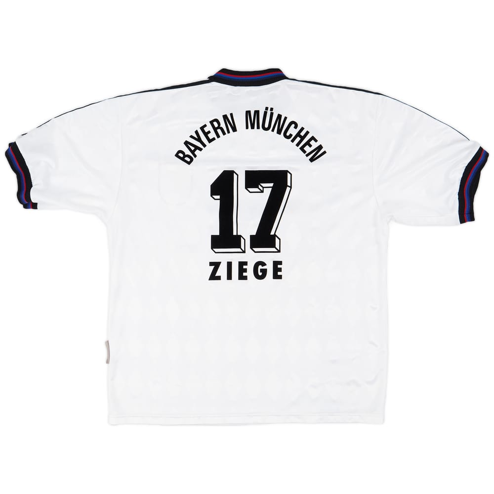 1996-98 Bayern Munich Away Shirt Ziege #17 - 9/10 - (XL)