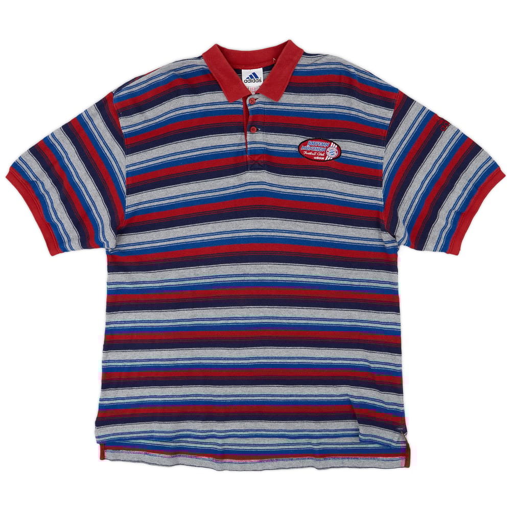 1999-00 Bayern Munich adidas Polo Shirt - 9/10 - (L)