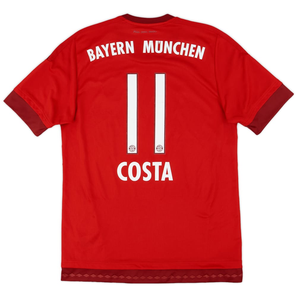 2015-16 Bayern Munich Home Shirt Costa #11 - 7/10 - (M)