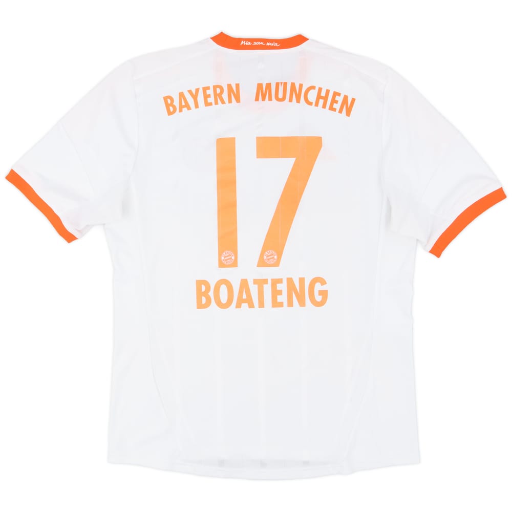 2012-13 Bayern Munich Away Shirt Boateng #17 - 6/10 - (L)