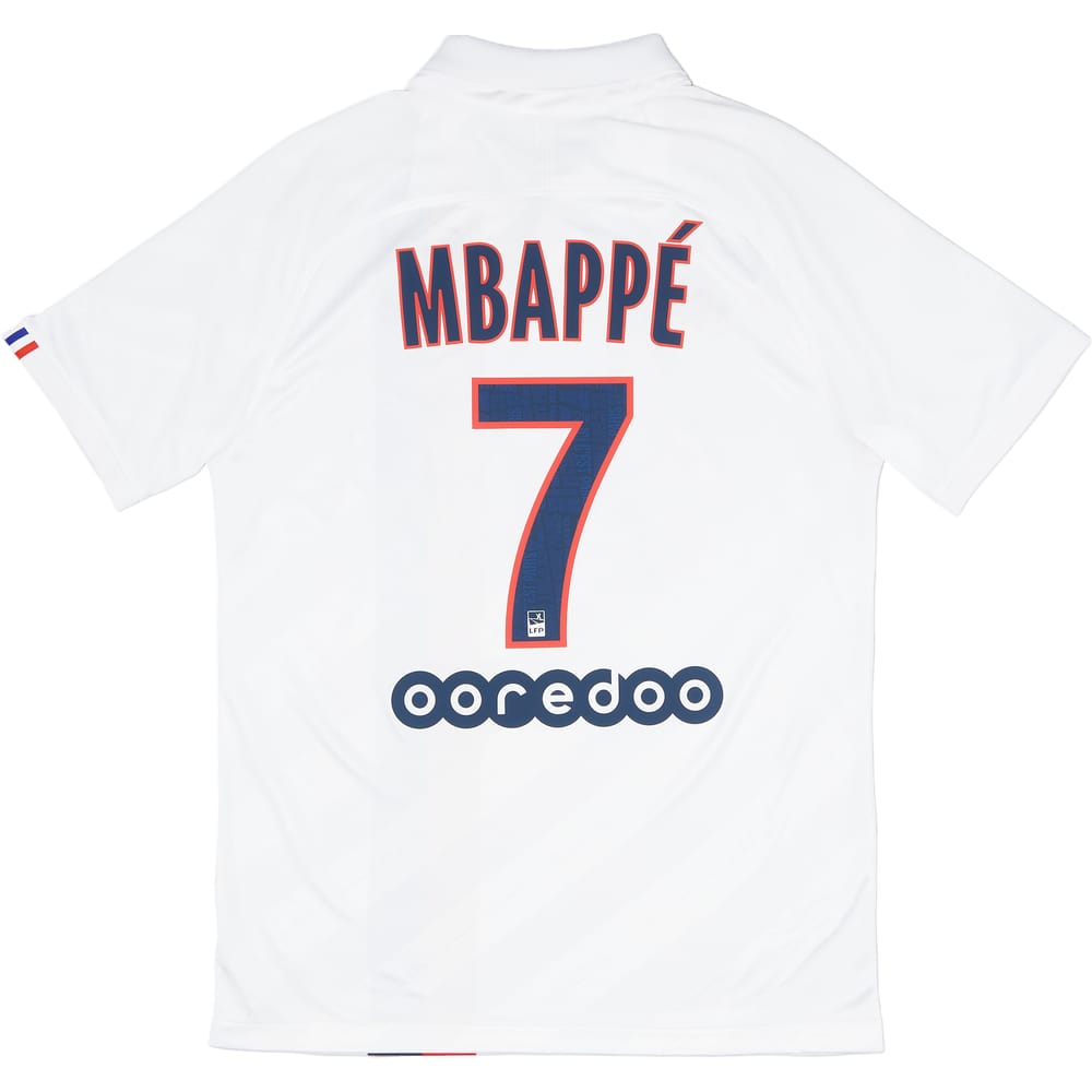 2019-20 Paris Saint-Germain Third Shirt Mbappe #7 - 9/10 - (M)