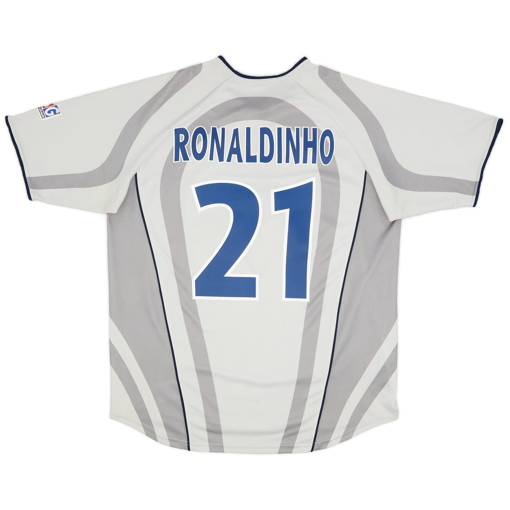 2001-02 Paris Saint-Germain Away Shirt Ronaldinho #21 - 7/10 - (L)