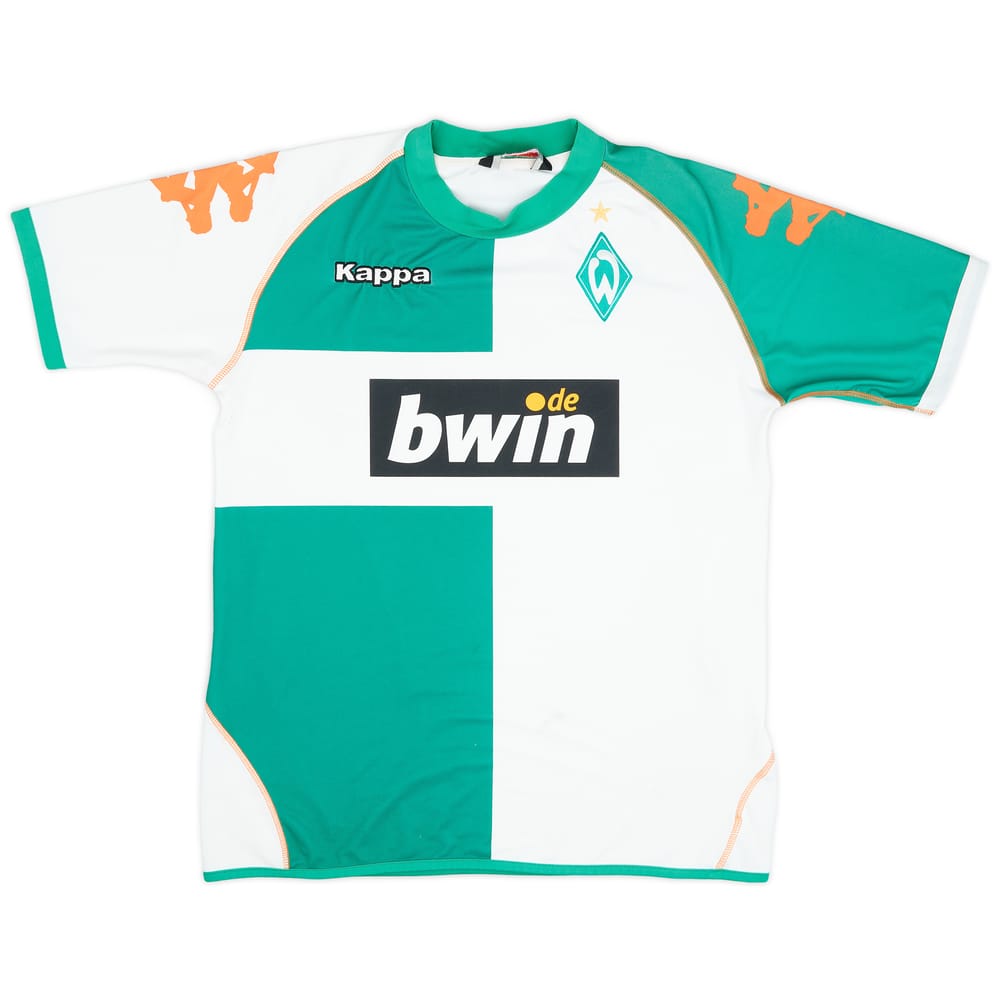 2006-07 Werder Bremen Home Shirt - 7/10 - (XL)