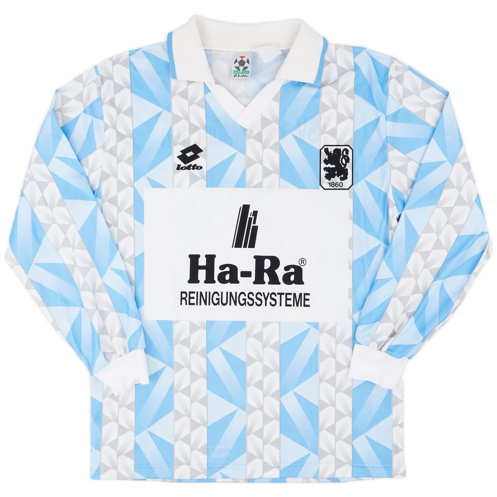 1993-94 1860 Munich Home L/S Shirt - 8/10 - (XL)