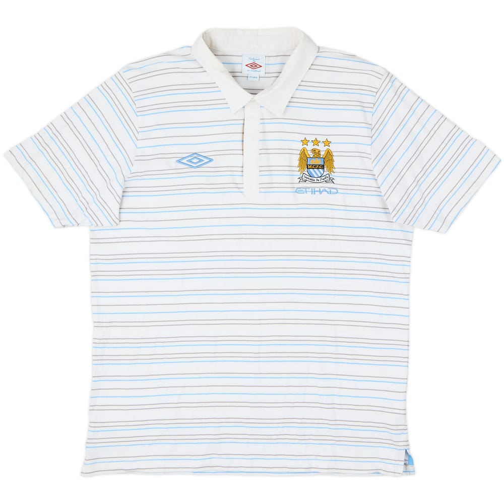 2012-13 Manchester City Umbro Polo Shirt - 8/10 - (XL)
