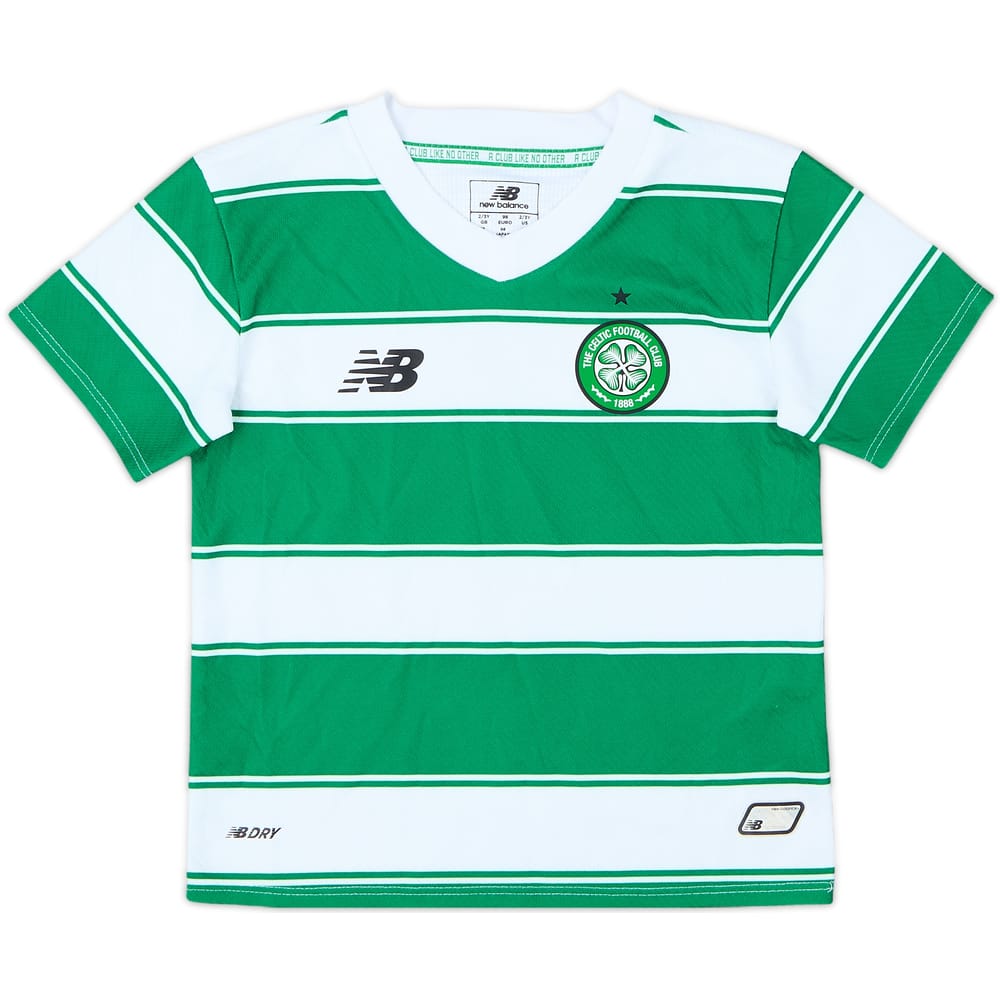 2015-16 Celtic Home Shirt - 9/10 - (2-3 Years)