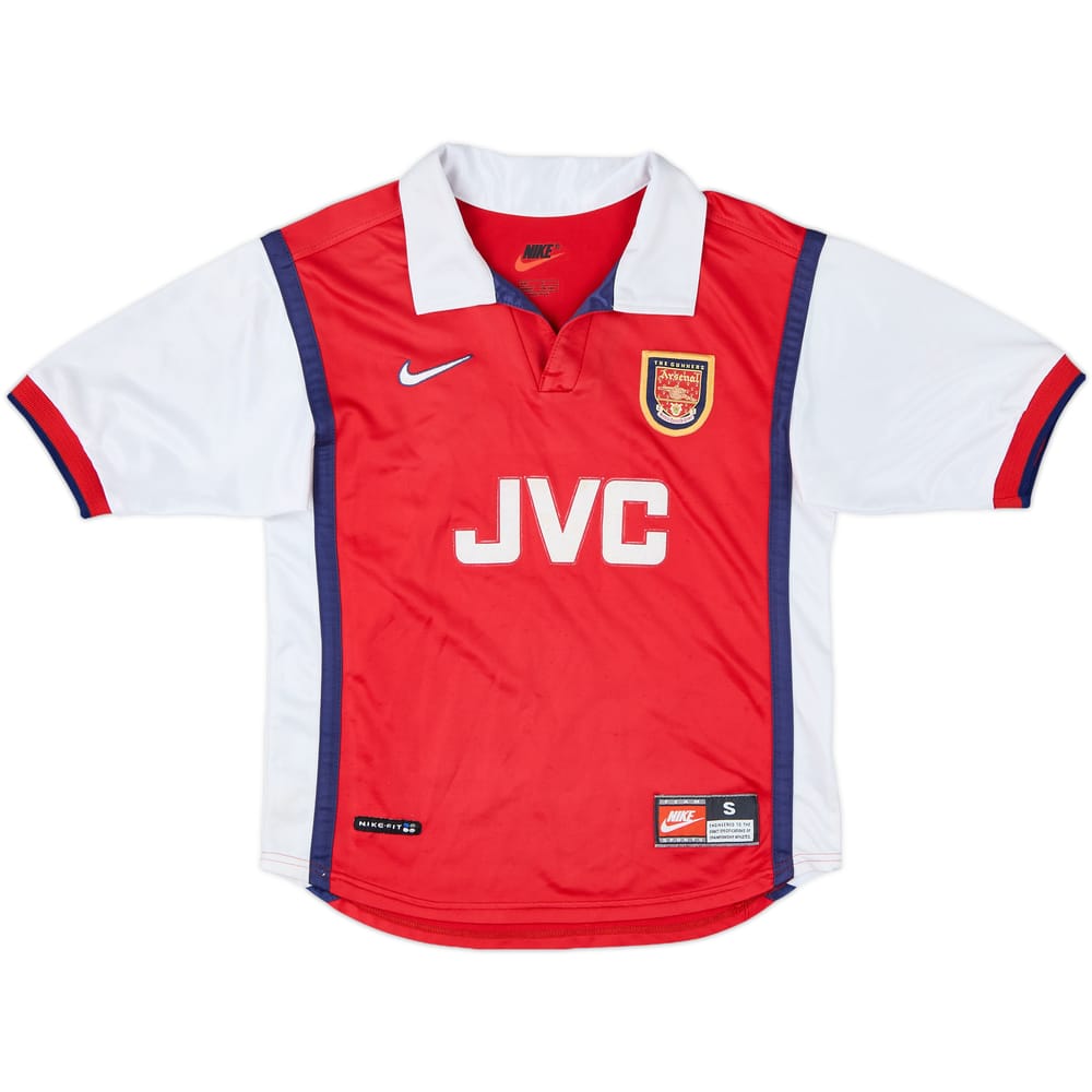 1998-99 Arsenal Home Shirt - 7/10 - (S.Boys)
