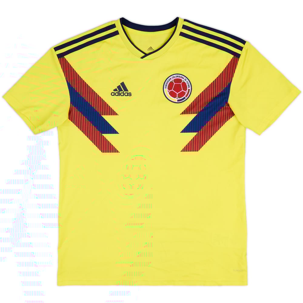 2018-19 Colombia Home Shirt - 9/10 - (XL.Boys)