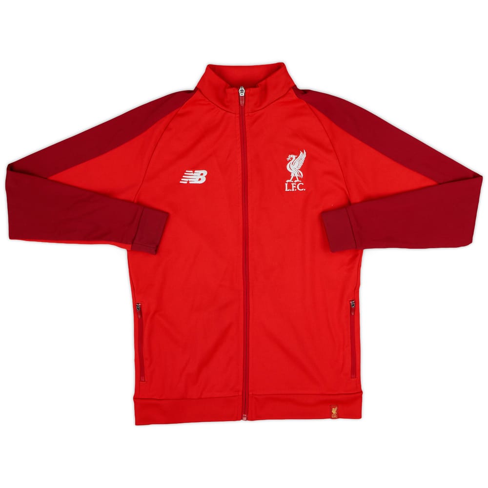 2018-19 Liverpool New Balance Track Jacket - 9/10 - (XL.Boys)