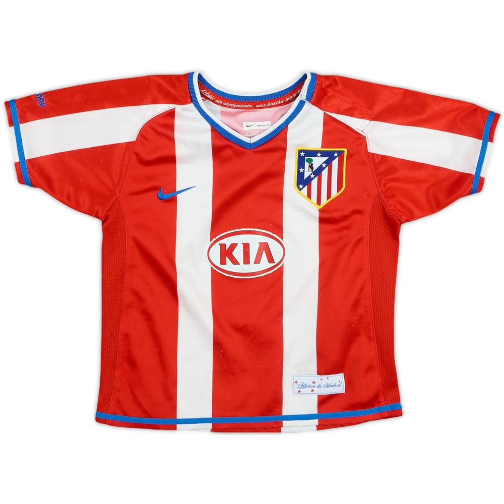 2007-08 Atletico Madrid Home Shirt - 7/10 - (9-12 Months)