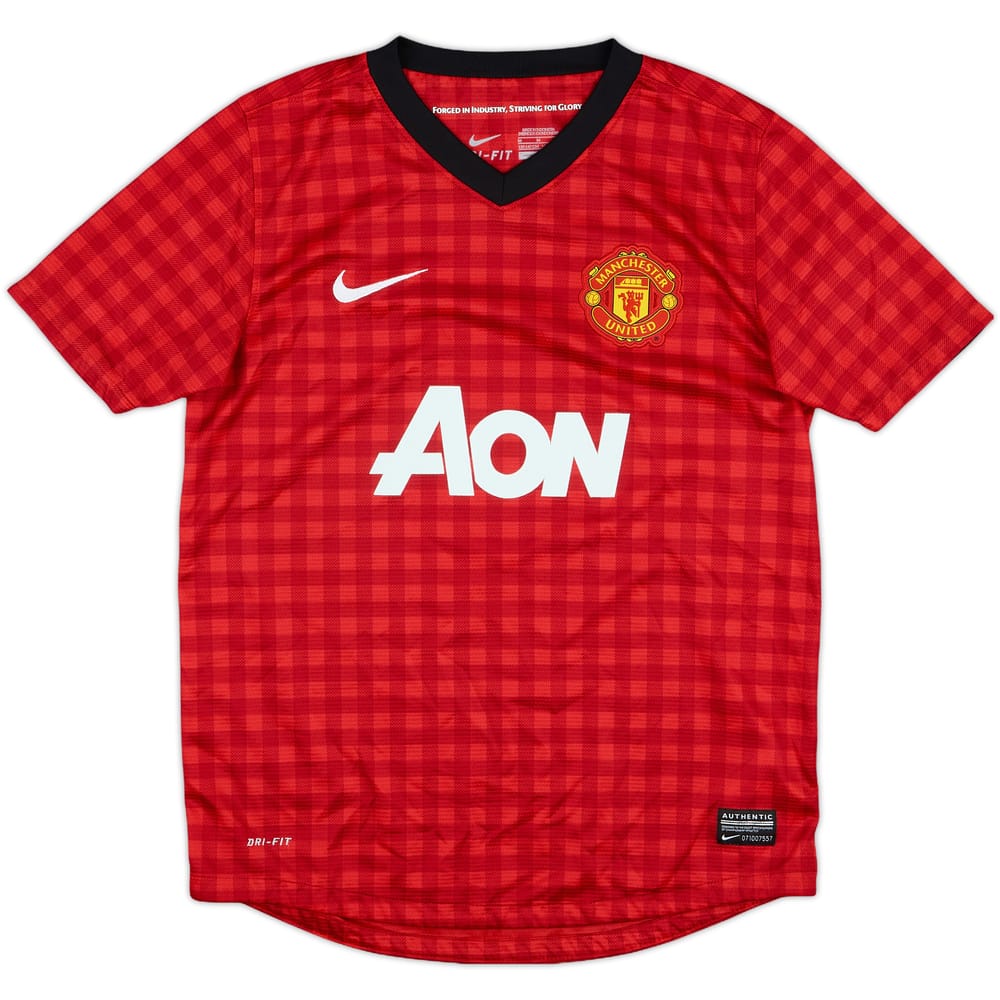 2013-14 Manchester United Home Shirt - 6/10 - (M.Boys)