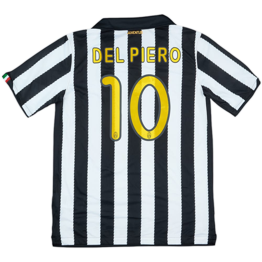 2010-11 Juventus Home Shirt Del Piero #10 - 10/10 - (XL.Boys)