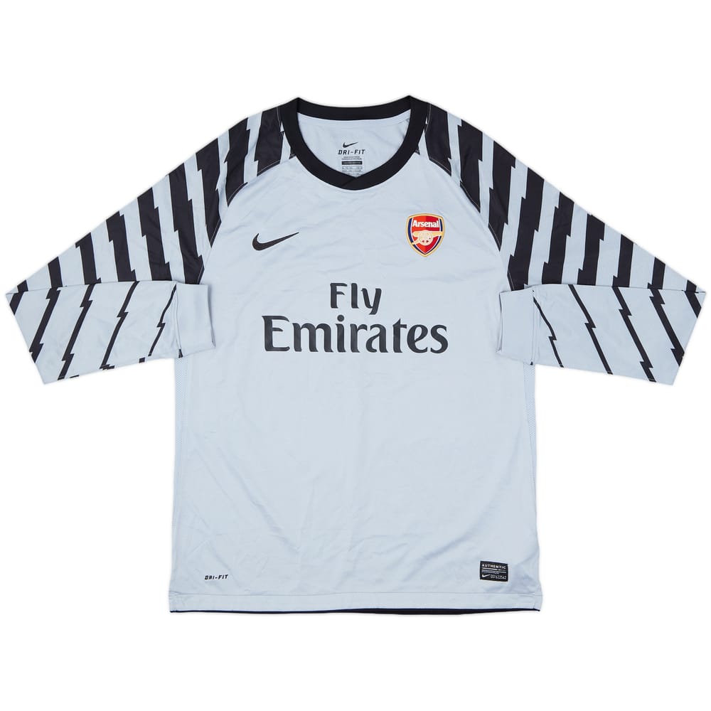 2010-11 Arsenal Grey GK Shirt - 6/10 - (XL.Boys)