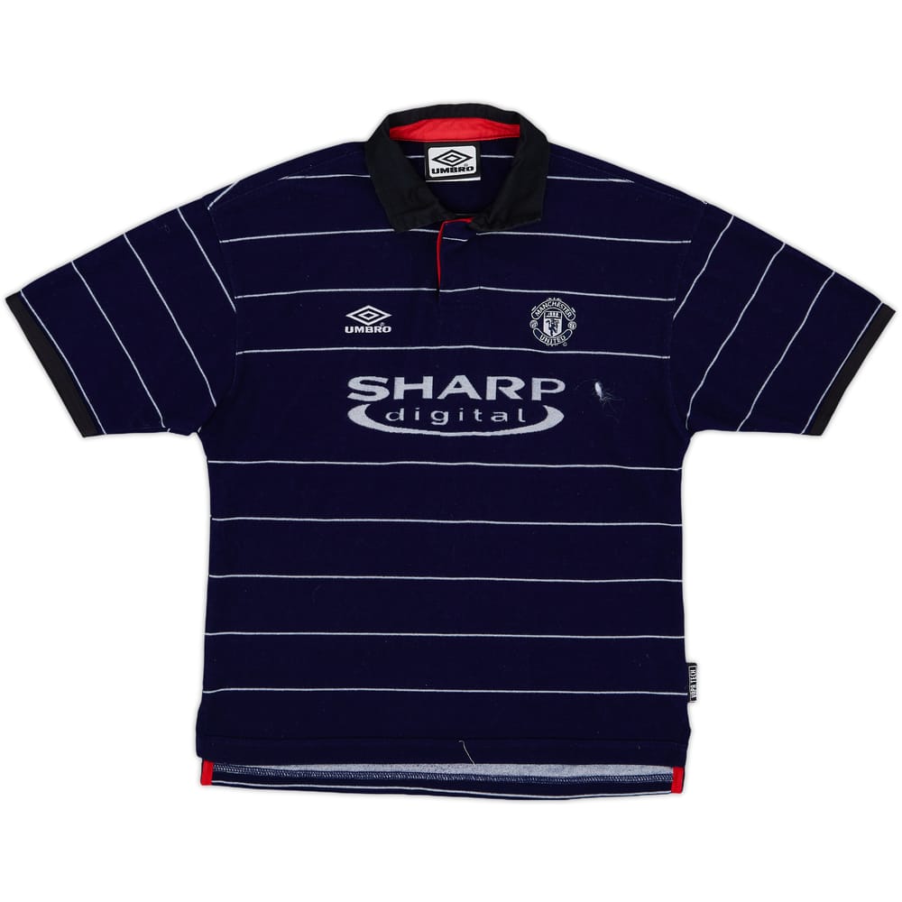 1999-00 Manchester United Away Shirt - 8/10 - (M.Boys)