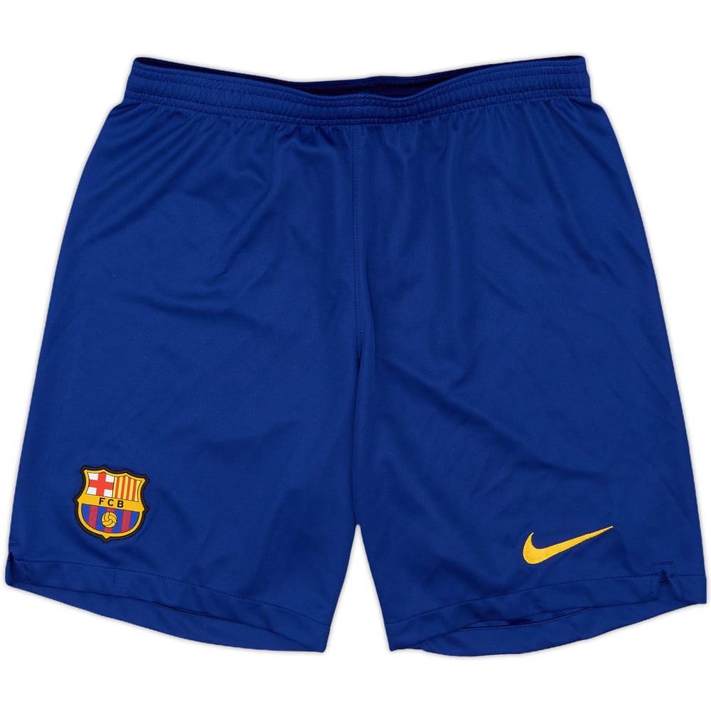 2019-20 Barcelona Home Shorts - 9/10 - (S)